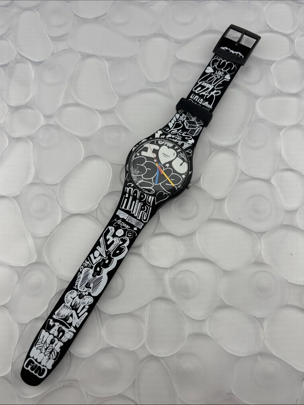 Swatch Watch - SUOB125 - LOVE WALL